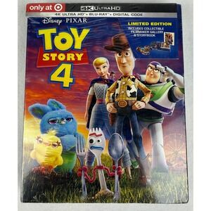 Toy Story 4 4K Ultra‎ HD Blu-Ray Digital Code Limited Edition Target